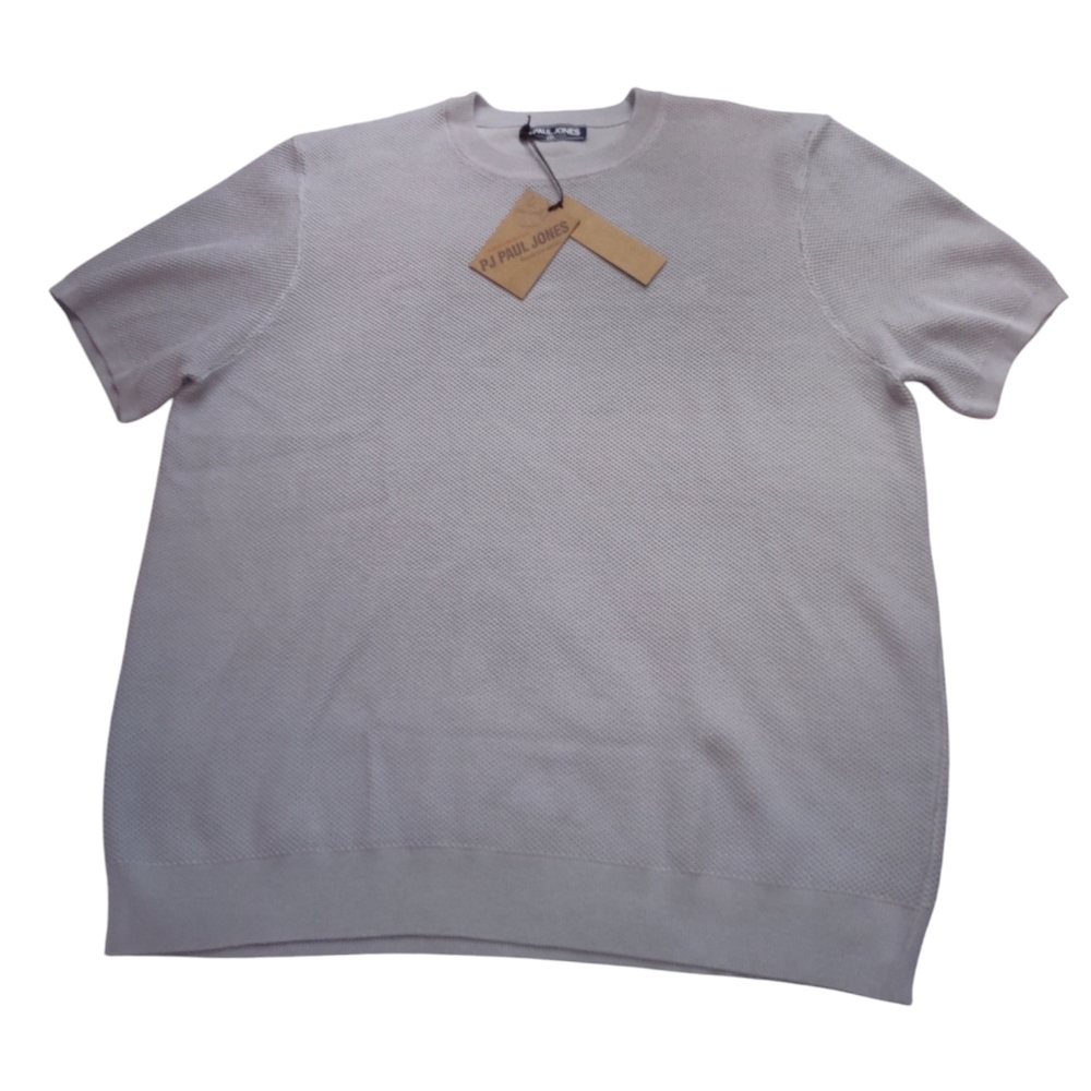 PJ Paul Jones 2XL Grey Short Sleeve Shirt
